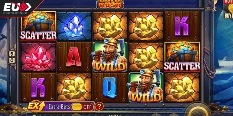 Gold Rush Eu9 - Cách Chơi Và Kinh Nghiệm Săn Hũ Hiệu Quả 2 Cách chơi Gold Rush Slot tại Eu9