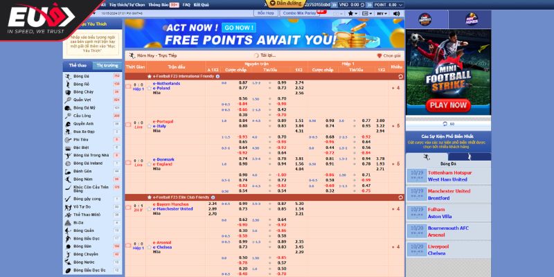 Kèo 1x2 EU9 - Kinh Nghiệm Soi Và Chiến Thuật Cược Hiệu Quả 3 Chọn web soi kèo uy tín