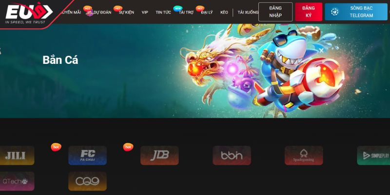 Bắn Cá QTech - Cơ Hội Làm Giàu Dễ Dàng Và Nhanh Chóng 1 Giới thiệu về sảnh bắn cá QTech tại Eu9